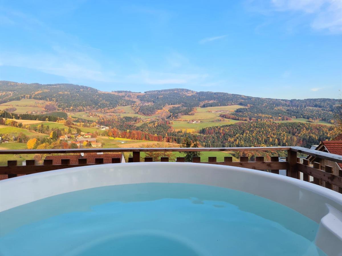 Bergchalet Am Waldrand - Pool, Sauna & Kamin Pollauberg Exterior photo